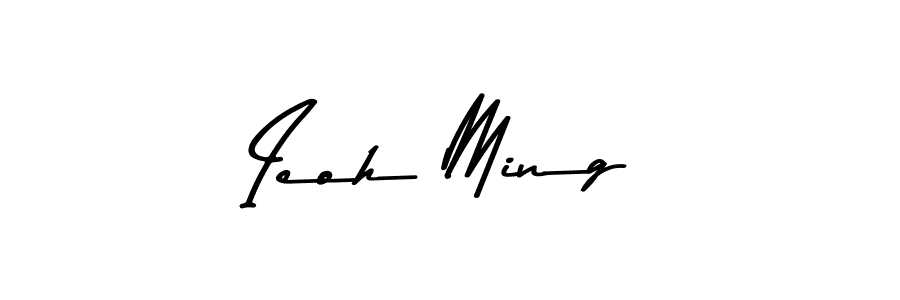 You should practise on your own different ways (Asem Kandis PERSONAL USE) to write your name (Ieoh Ming) in signature. don't let someone else do it for you. Ieoh Ming signature style 9 images and pictures png