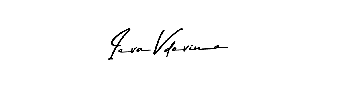 Use a signature maker to create a handwritten signature online. With this signature software, you can design (Asem Kandis PERSONAL USE) your own signature for name Ieva Vdovina. Ieva Vdovina signature style 9 images and pictures png