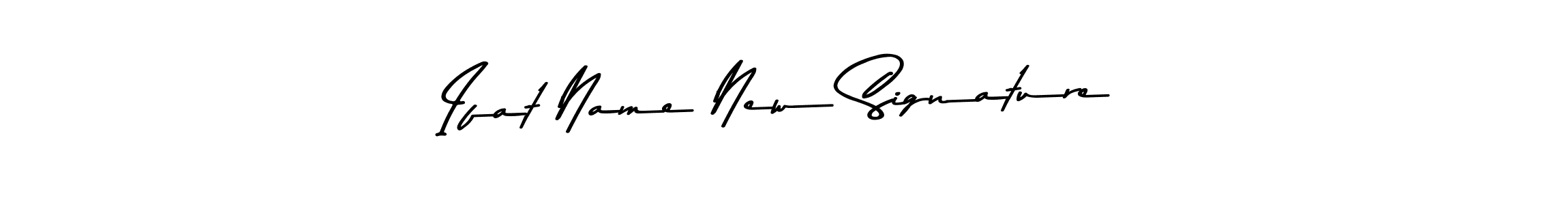 Design your own signature with our free online signature maker. With this signature software, you can create a handwritten (Asem Kandis PERSONAL USE) signature for name Ifat Name New Signature. Ifat Name New Signature signature style 9 images and pictures png