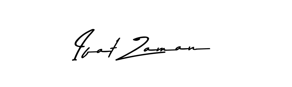 You should practise on your own different ways (Asem Kandis PERSONAL USE) to write your name (Ifat Zaman) in signature. don't let someone else do it for you. Ifat Zaman signature style 9 images and pictures png