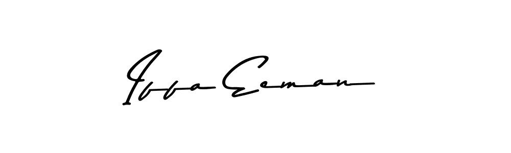 Also we have Iffa Eeman name is the best signature style. Create professional handwritten signature collection using Asem Kandis PERSONAL USE autograph style. Iffa Eeman signature style 9 images and pictures png