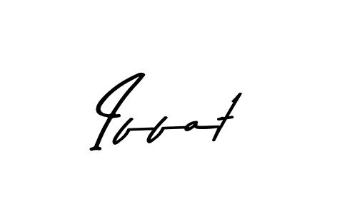 Make a beautiful signature design for name Iffat. Use this online signature maker to create a handwritten signature for free. Iffat signature style 9 images and pictures png