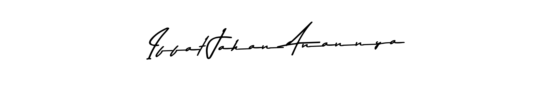Iffat Jahan Anannya stylish signature style. Best Handwritten Sign (Asem Kandis PERSONAL USE) for my name. Handwritten Signature Collection Ideas for my name Iffat Jahan Anannya. Iffat Jahan Anannya signature style 9 images and pictures png