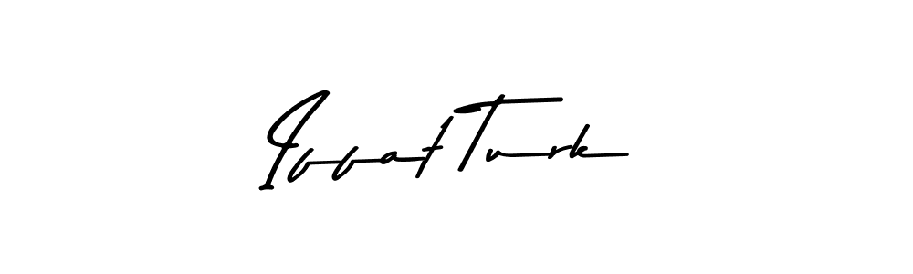 if you are searching for the best signature style for your name Iffat Turk. so please give up your signature search. here we have designed multiple signature styles  using Asem Kandis PERSONAL USE. Iffat Turk signature style 9 images and pictures png