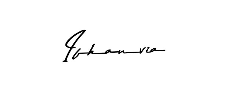 Make a beautiful signature design for name Ifhanvia. With this signature (Asem Kandis PERSONAL USE) style, you can create a handwritten signature for free. Ifhanvia signature style 9 images and pictures png