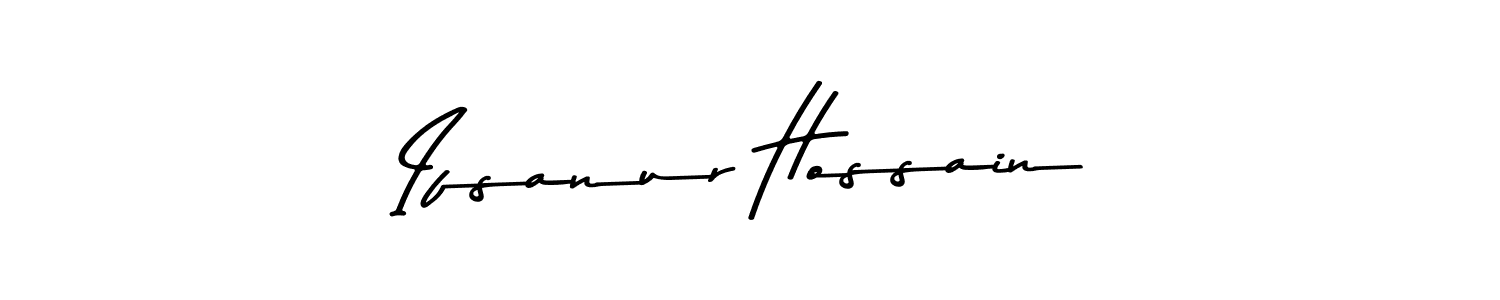 This is the best signature style for the Ifsanur Hossain name. Also you like these signature font (Asem Kandis PERSONAL USE). Mix name signature. Ifsanur Hossain signature style 9 images and pictures png