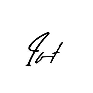 The best way (Asem Kandis PERSONAL USE) to make a short signature is to pick only two or three words in your name. The name Ift include a total of six letters. For converting this name. Ift signature style 9 images and pictures png