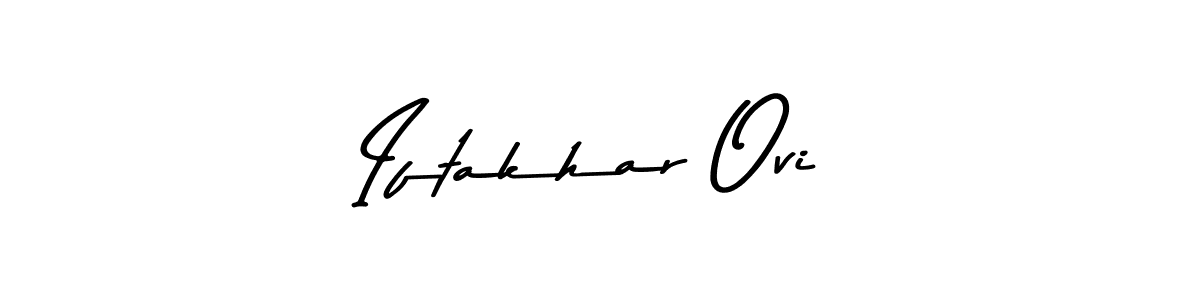 The best way (Asem Kandis PERSONAL USE) to make a short signature is to pick only two or three words in your name. The name Iftakhar Ovi include a total of six letters. For converting this name. Iftakhar Ovi signature style 9 images and pictures png