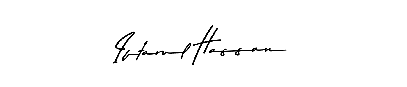 Make a beautiful signature design for name Iftarul Hassan. Use this online signature maker to create a handwritten signature for free. Iftarul Hassan signature style 9 images and pictures png