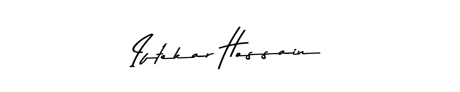 Make a beautiful signature design for name Iftekar Hossain. With this signature (Asem Kandis PERSONAL USE) style, you can create a handwritten signature for free. Iftekar Hossain signature style 9 images and pictures png