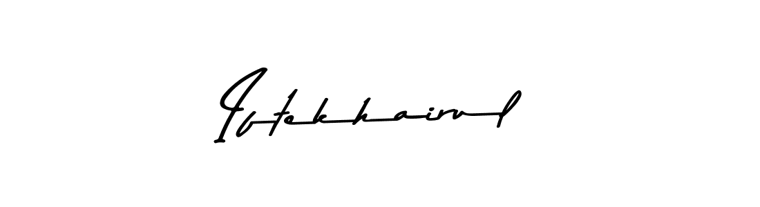 How to make Iftekhairul signature? Asem Kandis PERSONAL USE is a professional autograph style. Create handwritten signature for Iftekhairul name. Iftekhairul signature style 9 images and pictures png