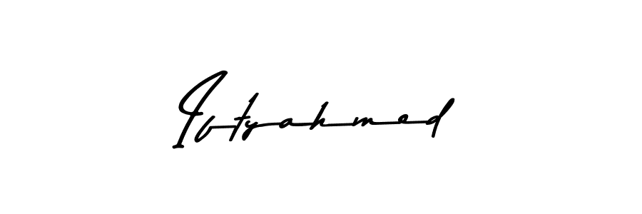 Iftyahmed stylish signature style. Best Handwritten Sign (Asem Kandis PERSONAL USE) for my name. Handwritten Signature Collection Ideas for my name Iftyahmed. Iftyahmed signature style 9 images and pictures png