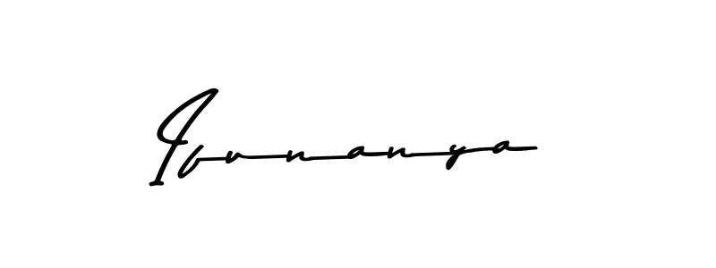Use a signature maker to create a handwritten signature online. With this signature software, you can design (Asem Kandis PERSONAL USE) your own signature for name Ifunanya. Ifunanya signature style 9 images and pictures png