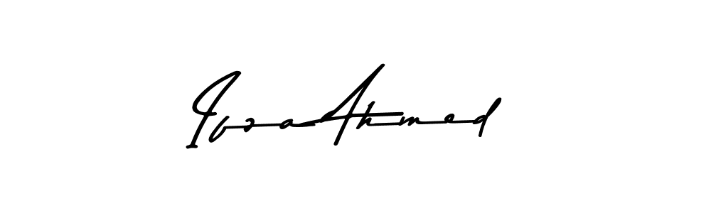 Use a signature maker to create a handwritten signature online. With this signature software, you can design (Asem Kandis PERSONAL USE) your own signature for name Ifza Ahmed. Ifza Ahmed signature style 9 images and pictures png