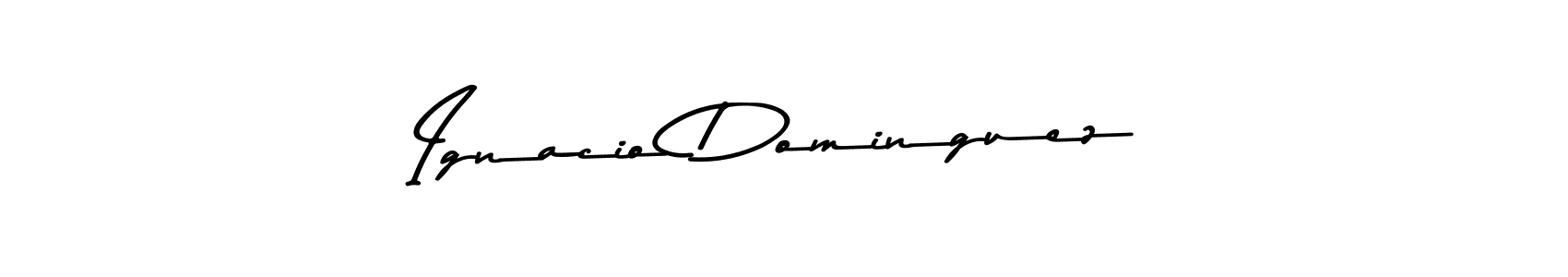 Design your own signature with our free online signature maker. With this signature software, you can create a handwritten (Asem Kandis PERSONAL USE) signature for name Ignacio Dominguez. Ignacio Dominguez signature style 9 images and pictures png