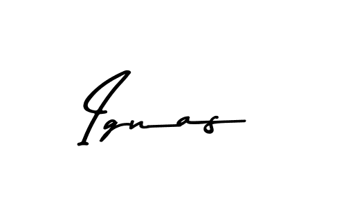 Ignas stylish signature style. Best Handwritten Sign (Asem Kandis PERSONAL USE) for my name. Handwritten Signature Collection Ideas for my name Ignas. Ignas signature style 9 images and pictures png