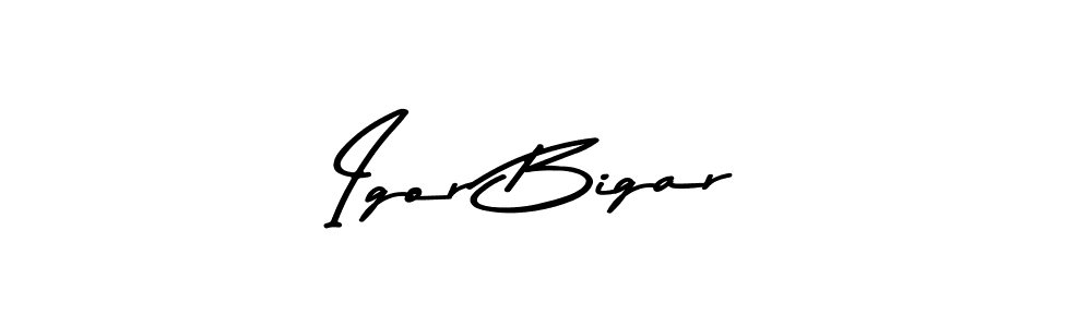 Make a short Igor Bigar signature style. Manage your documents anywhere anytime using Asem Kandis PERSONAL USE. Create and add eSignatures, submit forms, share and send files easily. Igor Bigar signature style 9 images and pictures png