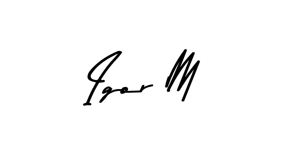 It looks lik you need a new signature style for name Igor M. Design unique handwritten (Asem Kandis PERSONAL USE) signature with our free signature maker in just a few clicks. Igor M signature style 9 images and pictures png