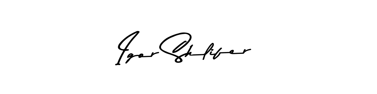 Asem Kandis PERSONAL USE is a professional signature style that is perfect for those who want to add a touch of class to their signature. It is also a great choice for those who want to make their signature more unique. Get Igor Shlifer name to fancy signature for free. Igor Shlifer signature style 9 images and pictures png