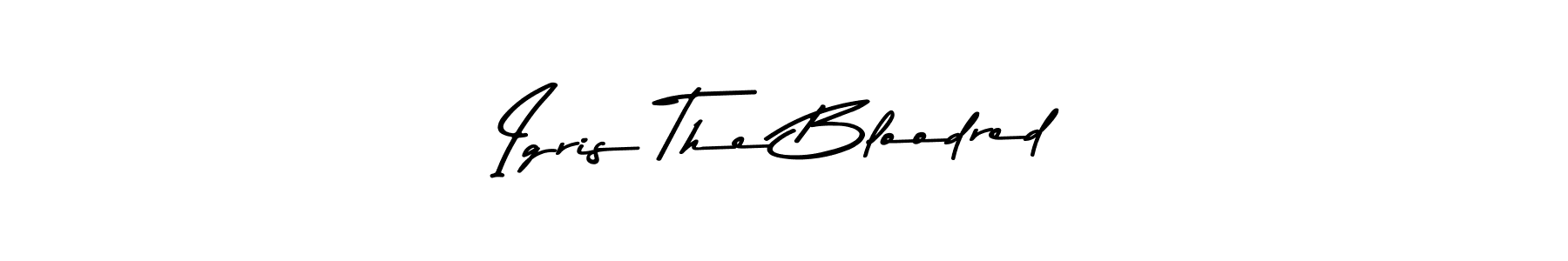 How to Draw Igris The Bloodred signature style? Asem Kandis PERSONAL USE is a latest design signature styles for name Igris The Bloodred. Igris The Bloodred signature style 9 images and pictures png
