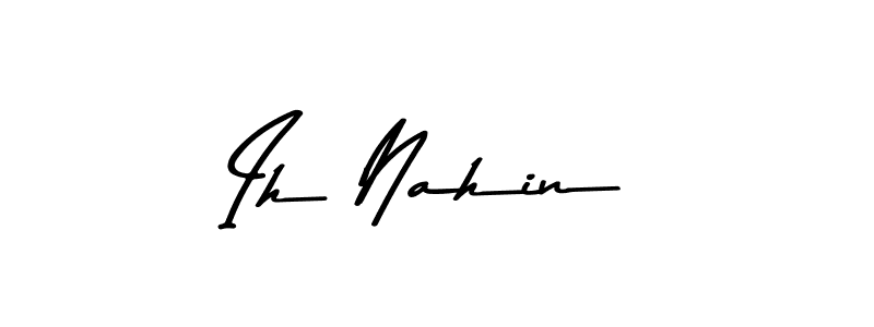 You can use this online signature creator to create a handwritten signature for the name Ih Nahin. This is the best online autograph maker. Ih Nahin signature style 9 images and pictures png