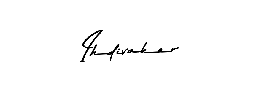 Also You can easily find your signature by using the search form. We will create Ihdivaker name handwritten signature images for you free of cost using Asem Kandis PERSONAL USE sign style. Ihdivaker signature style 9 images and pictures png