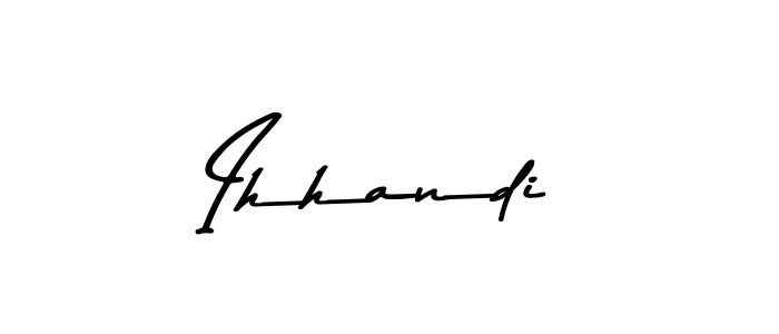Similarly Asem Kandis PERSONAL USE is the best handwritten signature design. Signature creator online .You can use it as an online autograph creator for name Ihhandi. Ihhandi signature style 9 images and pictures png