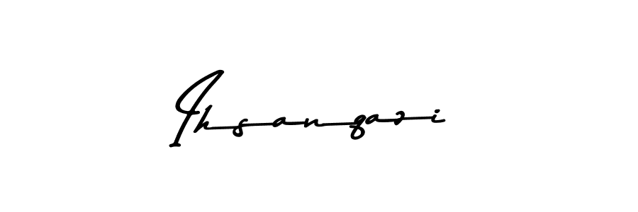 Use a signature maker to create a handwritten signature online. With this signature software, you can design (Asem Kandis PERSONAL USE) your own signature for name Ihsanqazi. Ihsanqazi signature style 9 images and pictures png