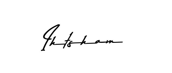 You can use this online signature creator to create a handwritten signature for the name Ihtsham. This is the best online autograph maker. Ihtsham signature style 9 images and pictures png