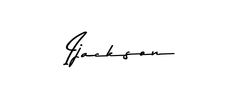 Use a signature maker to create a handwritten signature online. With this signature software, you can design (Asem Kandis PERSONAL USE) your own signature for name Ijackson. Ijackson signature style 9 images and pictures png