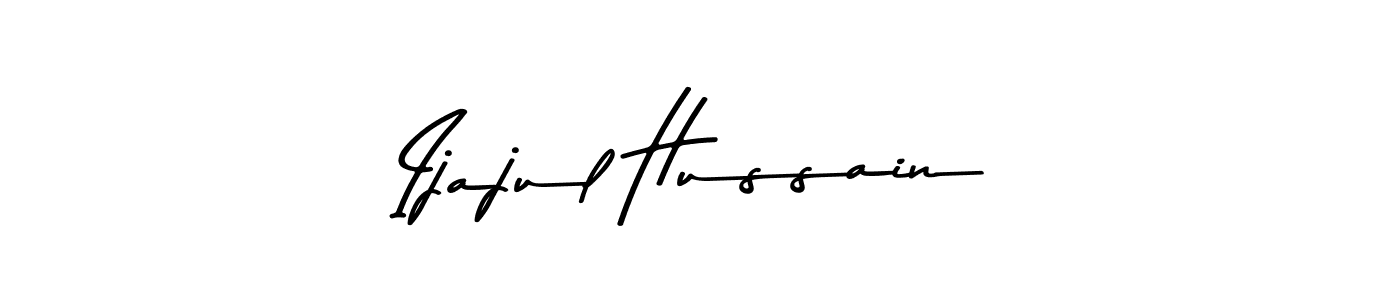 Here are the top 10 professional signature styles for the name Ijajul Hussain. These are the best autograph styles you can use for your name. Ijajul Hussain signature style 9 images and pictures png
