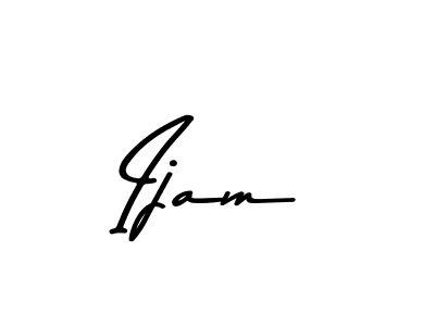 Also You can easily find your signature by using the search form. We will create Ijam name handwritten signature images for you free of cost using Asem Kandis PERSONAL USE sign style. Ijam signature style 9 images and pictures png