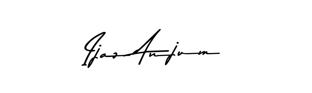 Also You can easily find your signature by using the search form. We will create Ijaz Anjum name handwritten signature images for you free of cost using Asem Kandis PERSONAL USE sign style. Ijaz Anjum signature style 9 images and pictures png