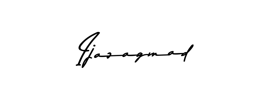 Design your own signature with our free online signature maker. With this signature software, you can create a handwritten (Asem Kandis PERSONAL USE) signature for name Ijazagmad. Ijazagmad signature style 9 images and pictures png