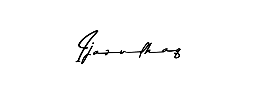 Also You can easily find your signature by using the search form. We will create Ijazulhaq name handwritten signature images for you free of cost using Asem Kandis PERSONAL USE sign style. Ijazulhaq signature style 9 images and pictures png