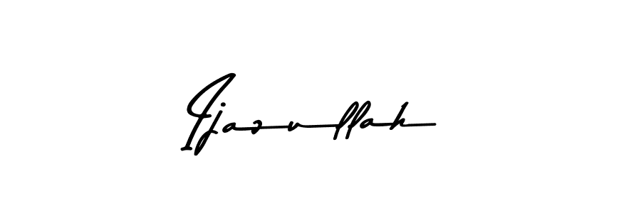 Use a signature maker to create a handwritten signature online. With this signature software, you can design (Asem Kandis PERSONAL USE) your own signature for name Ijazullah. Ijazullah signature style 9 images and pictures png