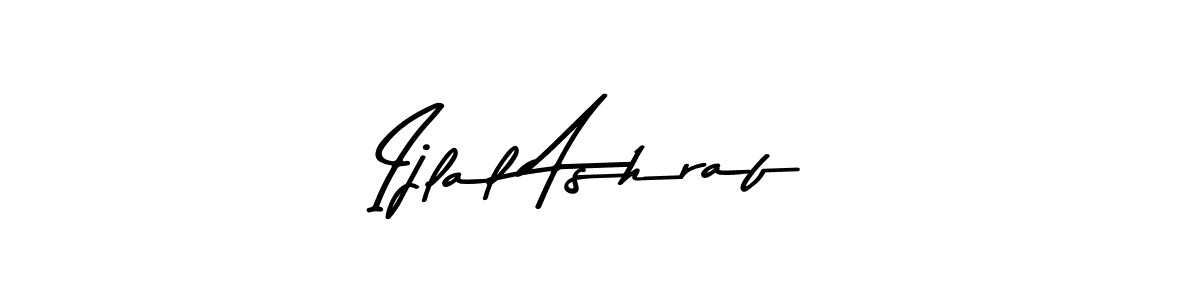 How to make Ijlal Ashraf signature? Asem Kandis PERSONAL USE is a professional autograph style. Create handwritten signature for Ijlal Ashraf name. Ijlal Ashraf signature style 9 images and pictures png