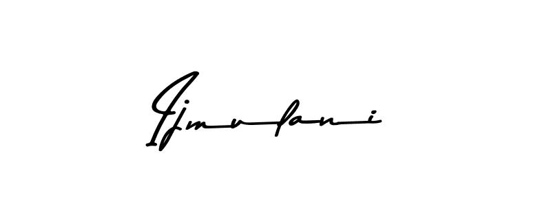 Similarly Asem Kandis PERSONAL USE is the best handwritten signature design. Signature creator online .You can use it as an online autograph creator for name Ijmulani. Ijmulani signature style 9 images and pictures png