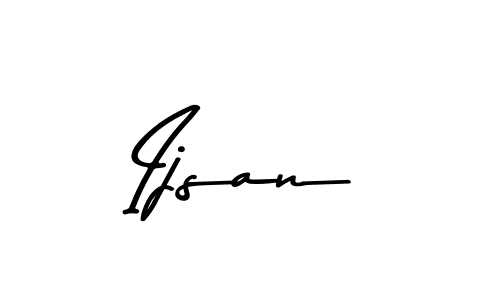 This is the best signature style for the Ijsan name. Also you like these signature font (Asem Kandis PERSONAL USE). Mix name signature. Ijsan signature style 9 images and pictures png