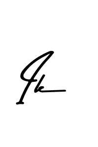 How to make Ik name signature. Use Asem Kandis PERSONAL USE style for creating short signs online. This is the latest handwritten sign. Ik signature style 9 images and pictures png