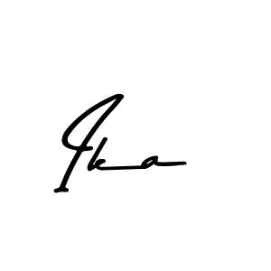 How to make Ika signature? Asem Kandis PERSONAL USE is a professional autograph style. Create handwritten signature for Ika name. Ika signature style 9 images and pictures png