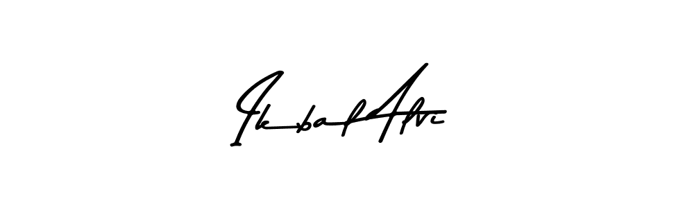 Use a signature maker to create a handwritten signature online. With this signature software, you can design (Asem Kandis PERSONAL USE) your own signature for name Ikbal Alvi. Ikbal Alvi signature style 9 images and pictures png