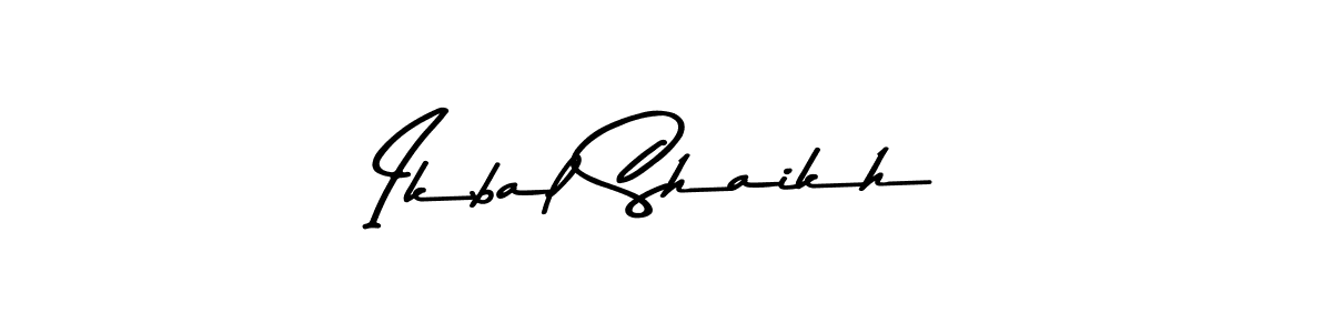 Make a beautiful signature design for name Ikbal Shaikh. Use this online signature maker to create a handwritten signature for free. Ikbal Shaikh signature style 9 images and pictures png