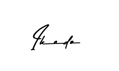 Make a beautiful signature design for name Ikedo. With this signature (Asem Kandis PERSONAL USE) style, you can create a handwritten signature for free. Ikedo signature style 9 images and pictures png