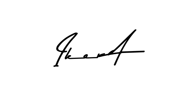 Similarly Asem Kandis PERSONAL USE is the best handwritten signature design. Signature creator online .You can use it as an online autograph creator for name Iker A. Iker A signature style 9 images and pictures png