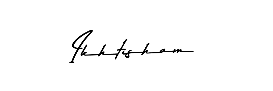 How to make Ikhtisham signature? Asem Kandis PERSONAL USE is a professional autograph style. Create handwritten signature for Ikhtisham name. Ikhtisham signature style 9 images and pictures png