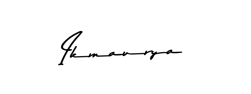 The best way (Asem Kandis PERSONAL USE) to make a short signature is to pick only two or three words in your name. The name Ikmaurya include a total of six letters. For converting this name. Ikmaurya signature style 9 images and pictures png