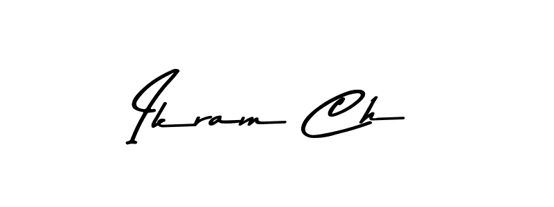 Also we have Ikram Ch name is the best signature style. Create professional handwritten signature collection using Asem Kandis PERSONAL USE autograph style. Ikram Ch signature style 9 images and pictures png