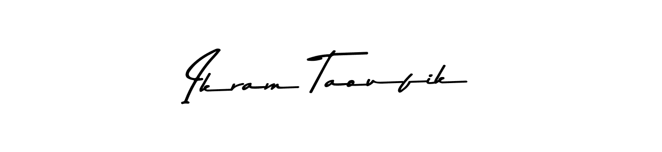 Make a short Ikram Taoufik signature style. Manage your documents anywhere anytime using Asem Kandis PERSONAL USE. Create and add eSignatures, submit forms, share and send files easily. Ikram Taoufik signature style 9 images and pictures png
