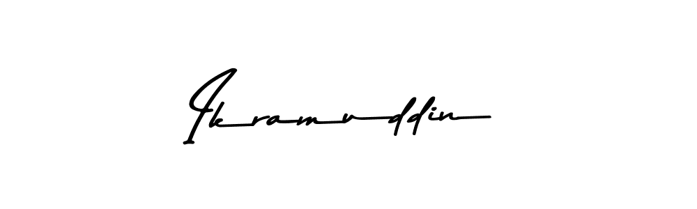 How to make Ikramuddin signature? Asem Kandis PERSONAL USE is a professional autograph style. Create handwritten signature for Ikramuddin name. Ikramuddin signature style 9 images and pictures png